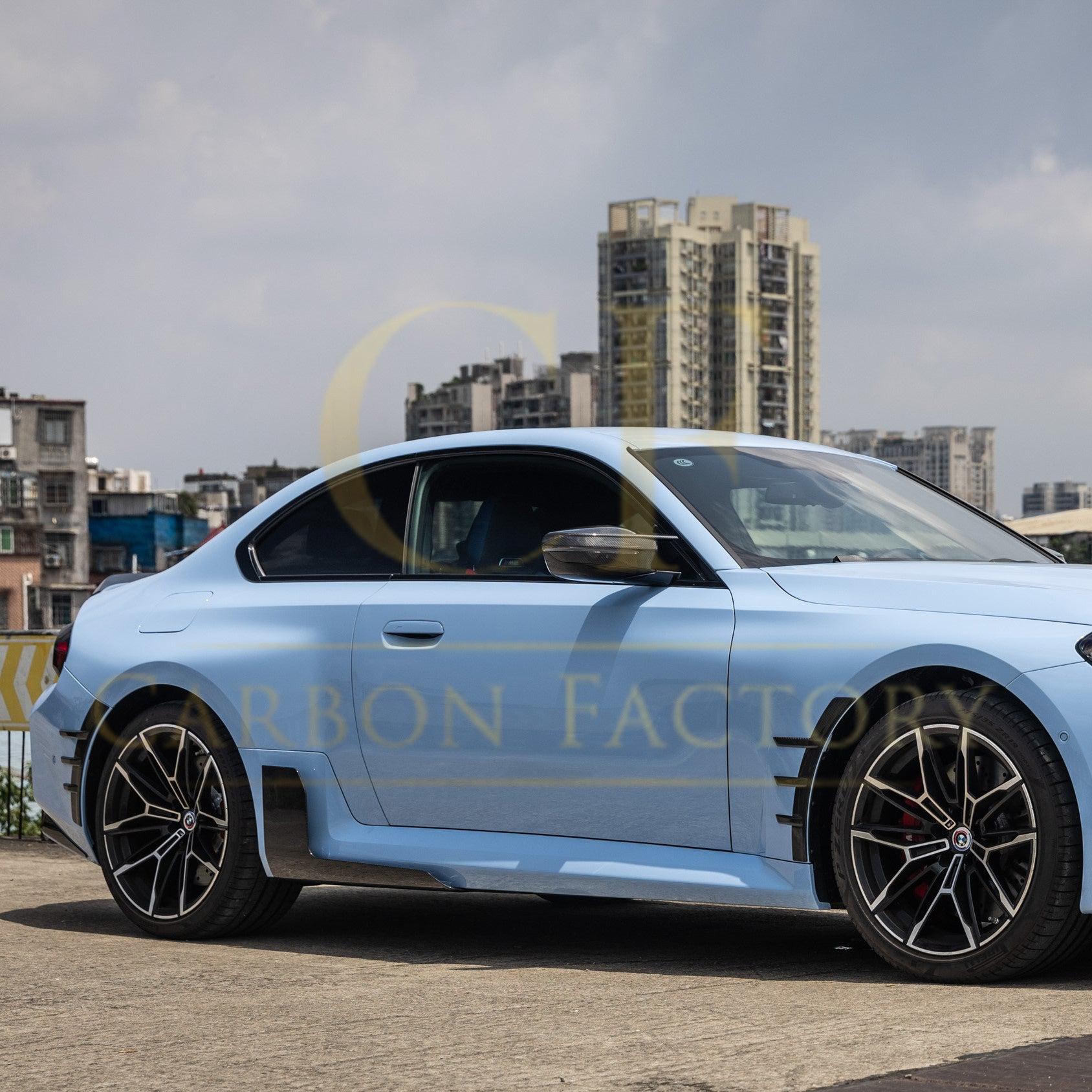 MP Style Pre-Preg Carbon Fibre Side Skirts for BMW G87 M2 23-Present-Carbon Factory