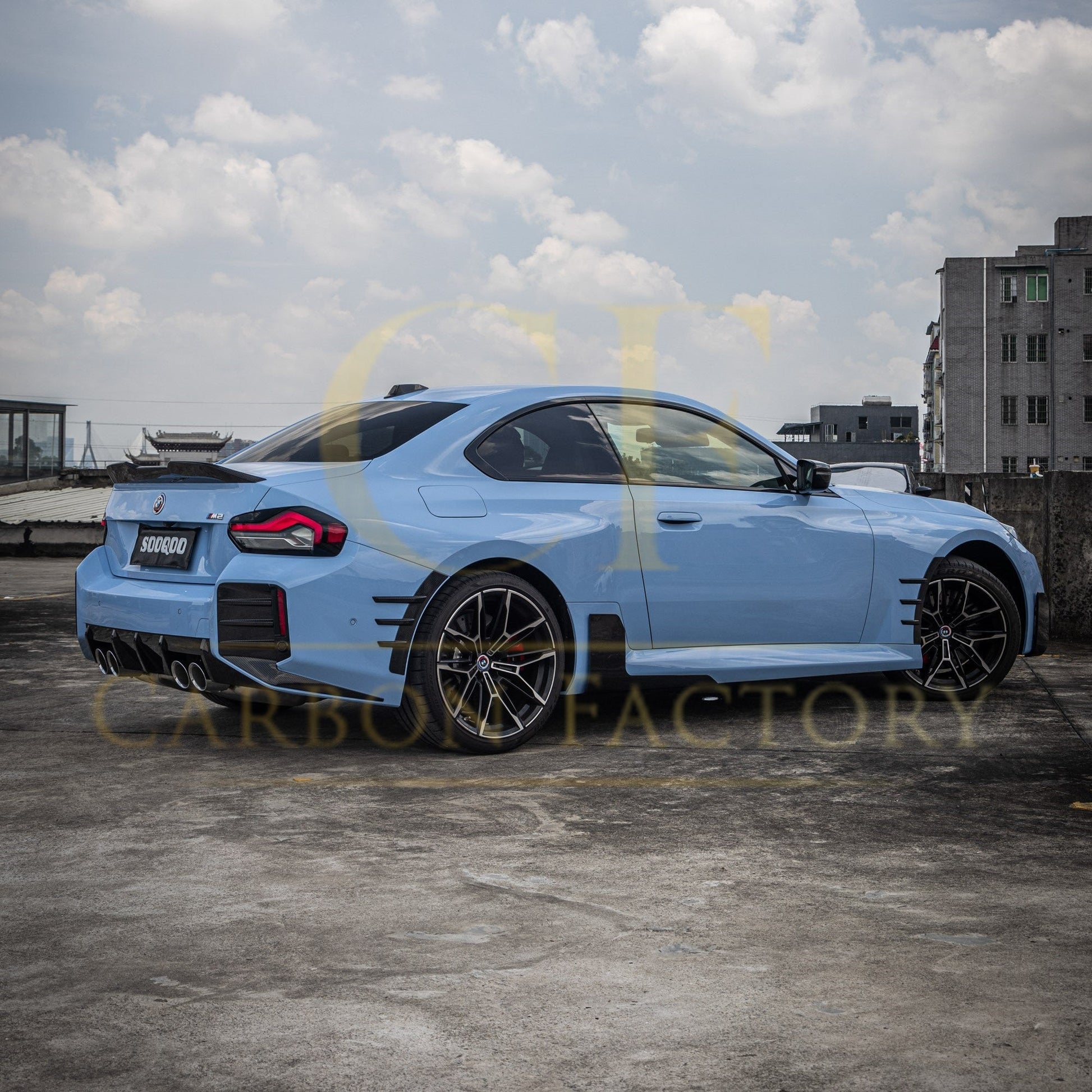 MP Style Pre-Preg Carbon Fibre Side Skirts for BMW G87 M2 23-Present-Carbon Factory