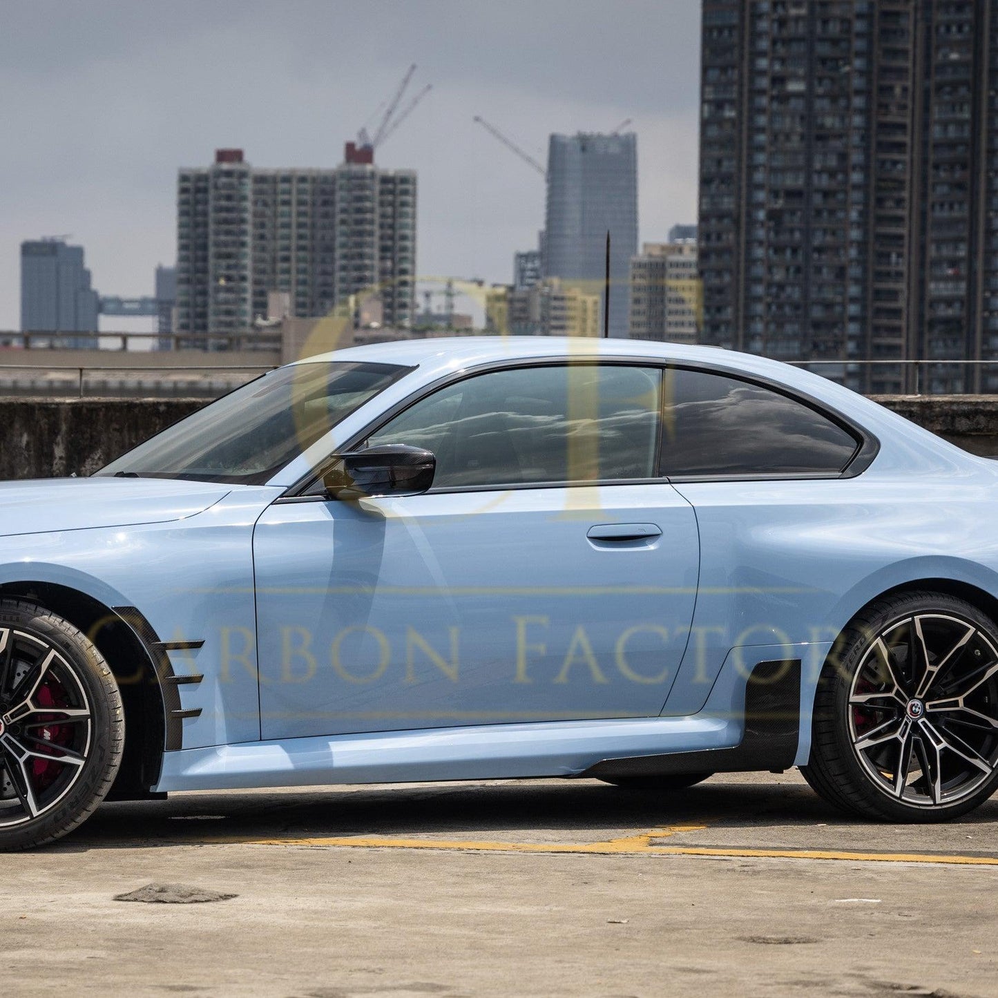 MP Style Pre-Preg Carbon Fibre Side Skirts for BMW G87 M2 23-Present-Carbon Factory