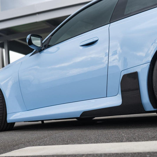 MP Style Pre-Preg Carbon Fibre Side Skirts for BMW G87 M2 23-Present-Carbon Factory
