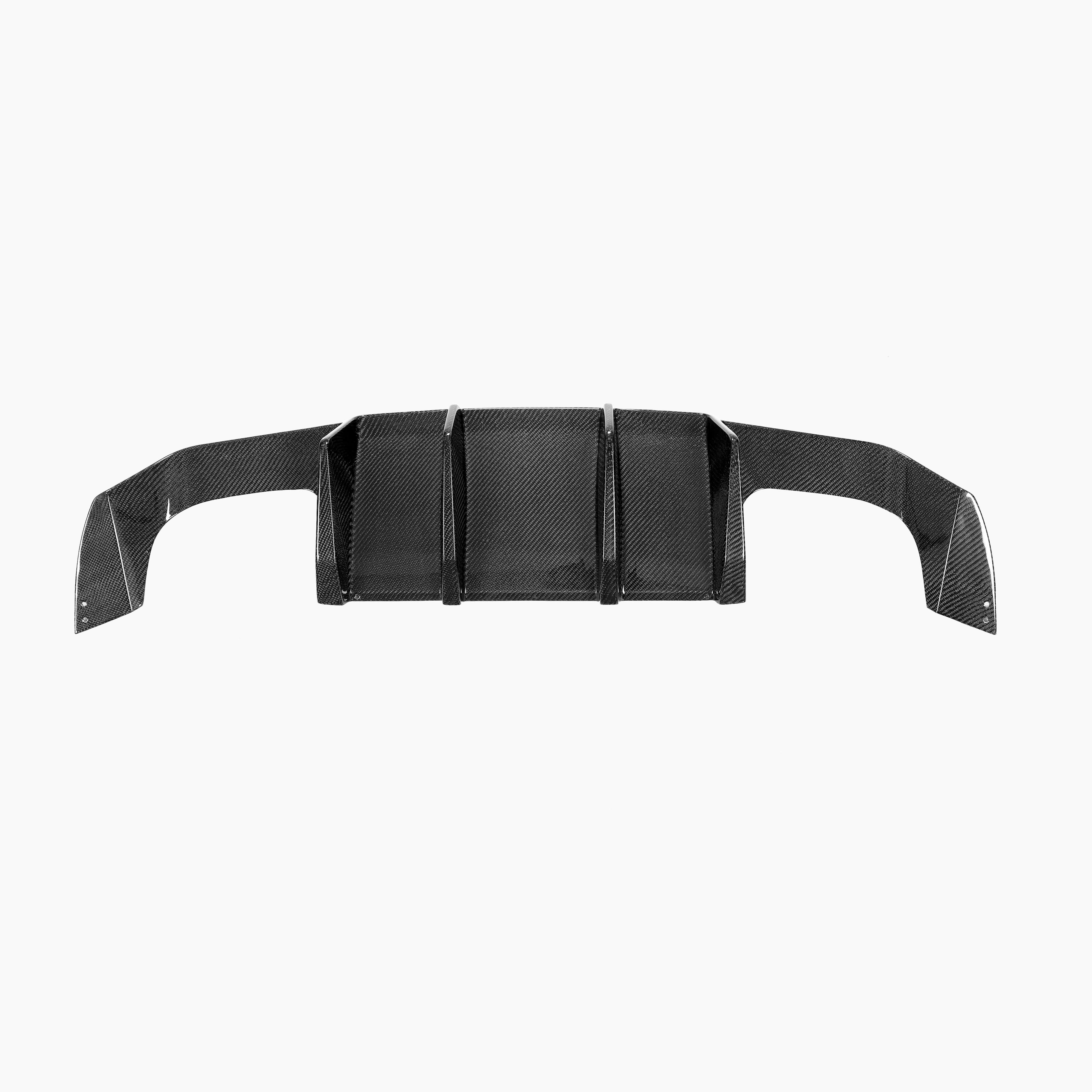 MP3 Style Carbon Fibre Rear Diffuser 3 Pieces for BMW F87 F87C M2 16-21 - Carbon Factory