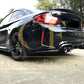 MP3 Style Carbon Fibre Rear Diffuser 3 Pieces for BMW F87 F87C M2 16-21-Carbon Factory