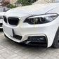 MP4 Style Gloss Black Front Splitter for BMW F22 F23 2 Series 14-20-Carbon Factory