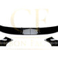 MP4 Style Gloss Black Front Splitter for BMW F22 F23 2 Series 14-20-Carbon Factory