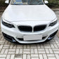 MP4 Style Gloss Black Front Splitter for BMW F22 F23 2 Series 14-20-Carbon Factory