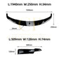 MP4 Style Gloss Black Front Splitter for BMW F30 F31 3 Series 12-19-Carbon Factory