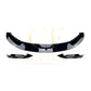 MP4 Style Gloss Black Front Splitter for BMW F32 F33 F36 4 Series 14-20-Carbon Factory