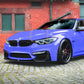 MP5 Style Gloss Black Front Splitter for BMW F80 M3 F82 F83 M4 14-20-Carbon Factory