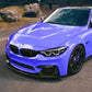 MP5 Style Gloss Black Front Splitter for BMW F80 M3 F82 F83 M4 14-20-Carbon Factory