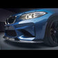 MTC Style Carbon Fibre Front Splitter for BMW F87 M2 16-18-Carbon Factory