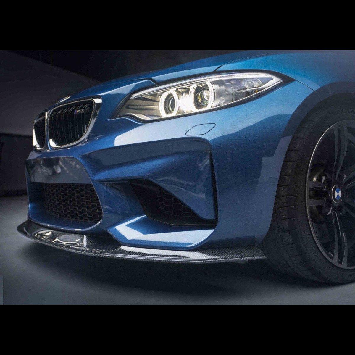 MTC Style Carbon Fibre Front Splitter for BMW F87 M2 16-18-Carbon Factory
