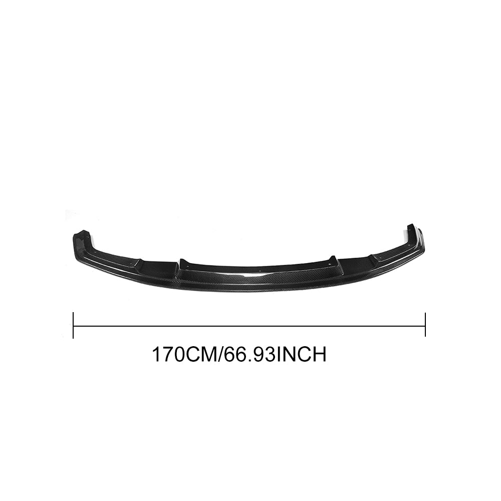 MTC Style Carbon Fibre Front Splitter for BMW F87 M2 OG 16-18-Carbon Factory