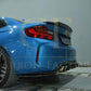 MTC Style Carbon Fibre Rear Diffuser for BMW F87 F87C M2 16-21-Carbon Factory