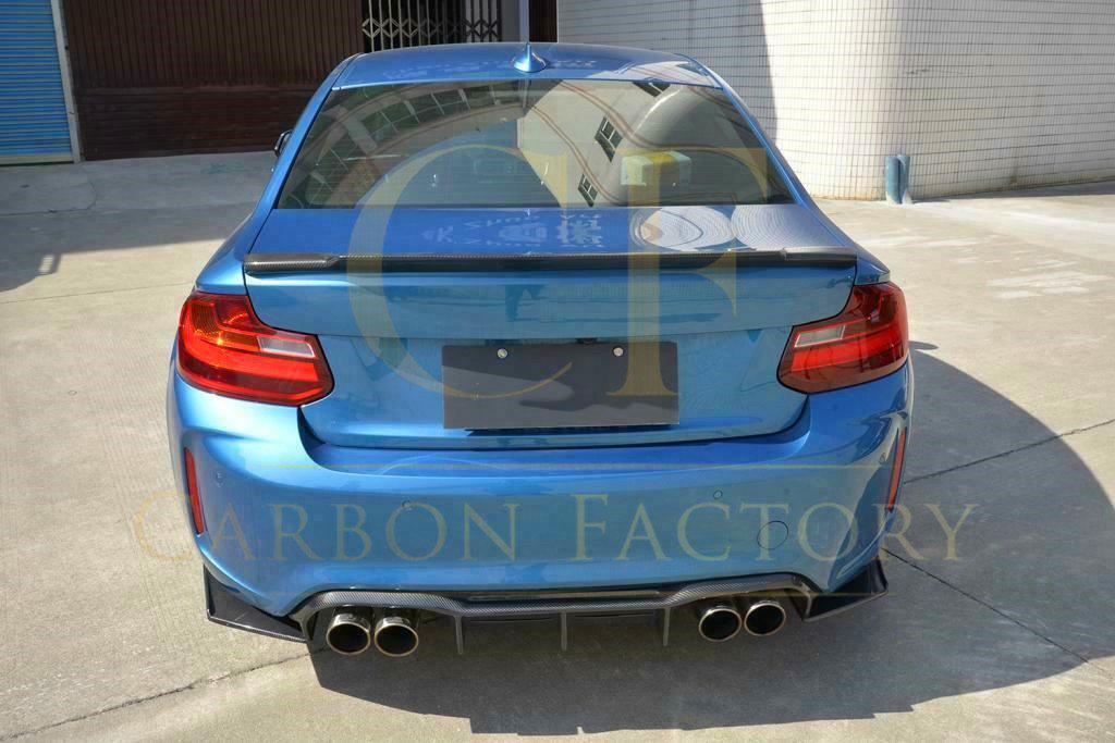 MTC Style Carbon Fibre Rear Diffuser for BMW F87 M2 16-Present-Carbon Factory
