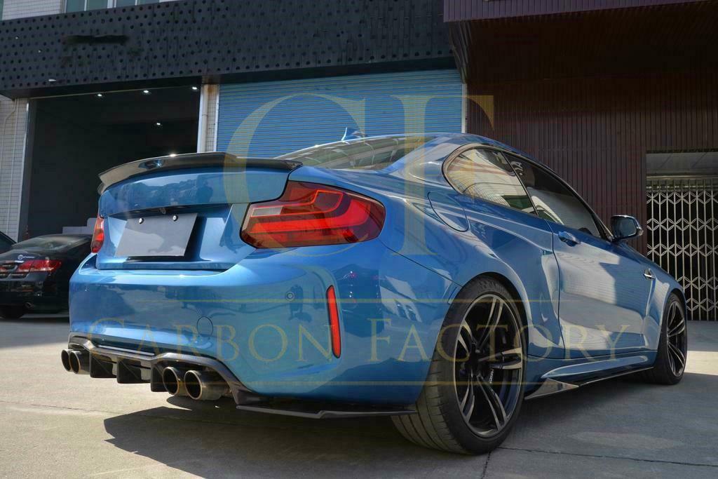 MTC Style Carbon Fibre Rear Diffuser for BMW F87 M2 16-Present-Carbon Factory