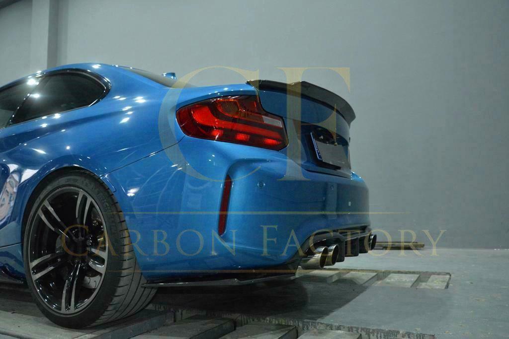 MTC Style Carbon Fibre Rear Diffuser for BMW F87 M2 16-Present-Carbon Factory