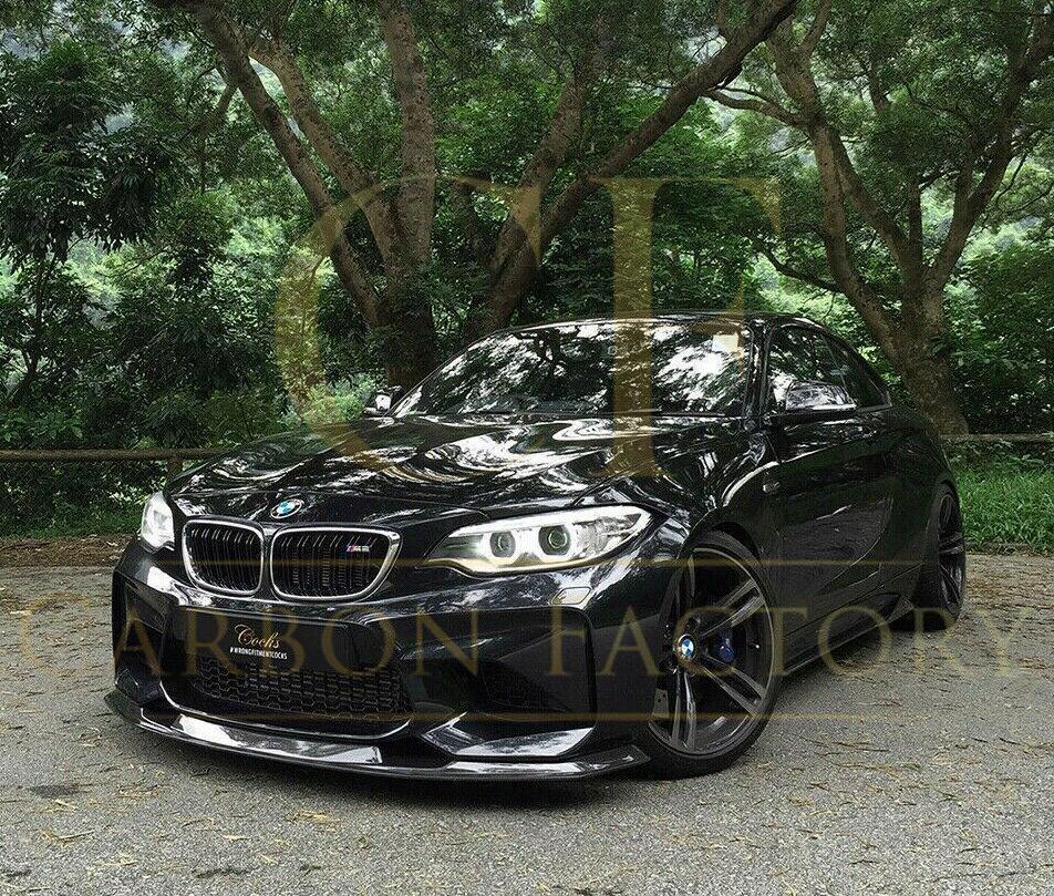 MTC Style Carbon Fibre Side Skirts for BMW F87 M2 16-21-Carbon Factory