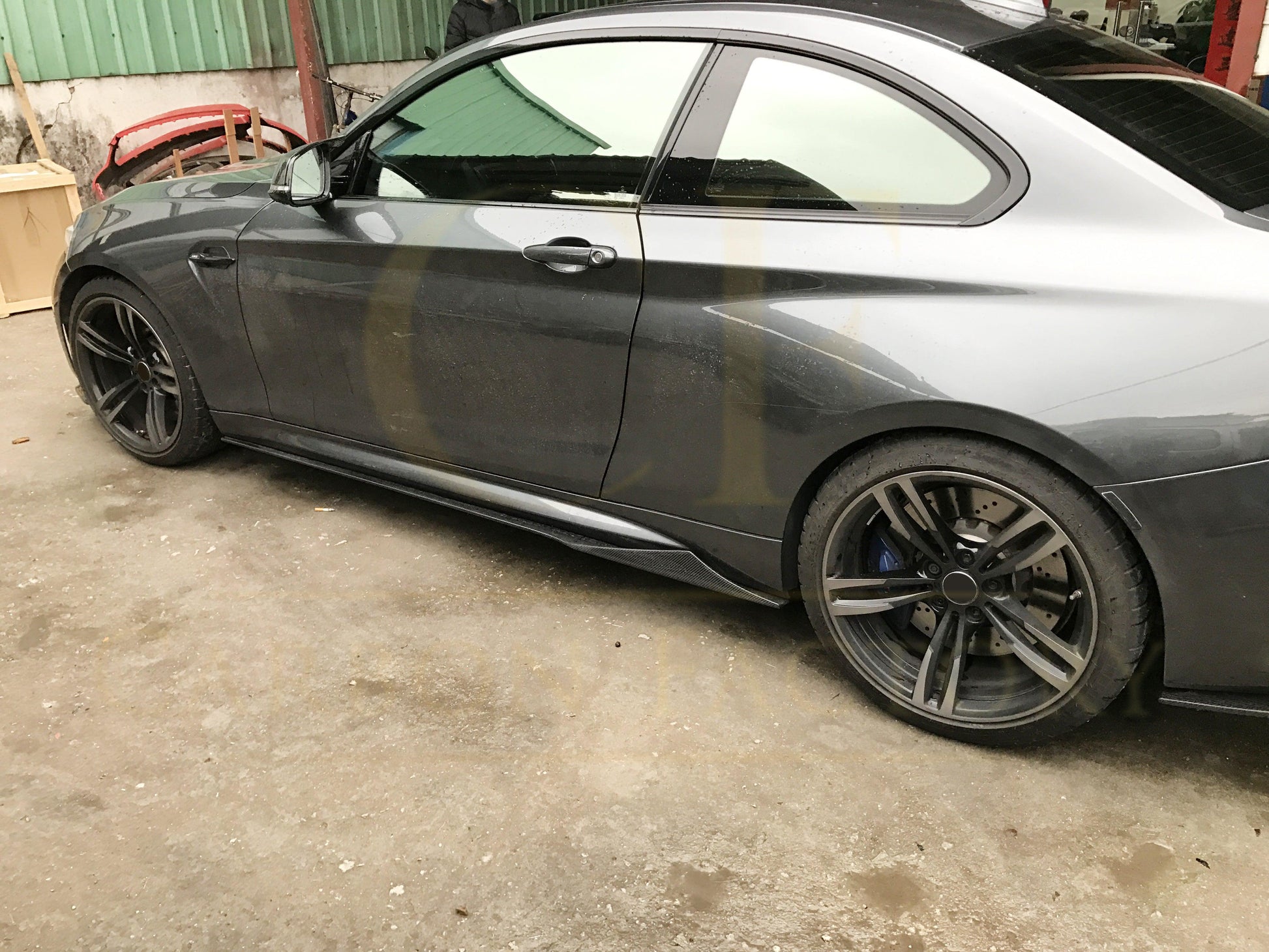 MTC Style Carbon Fibre Side Skirts for BMW F87 M2 16-21-Carbon Factory