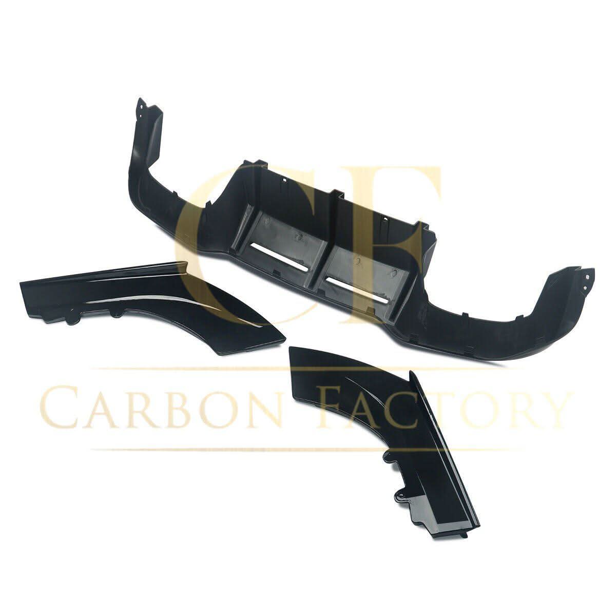 MTC Style Gloss Black Rear Diffuser for BMW F87 M2 14-20 - Carbon Factory