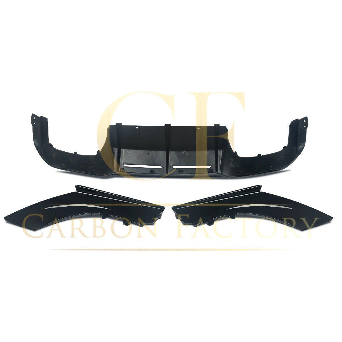 MTC Style Gloss Black Rear Diffuser for BMW F87 M2 14-20-Carbon Factory
