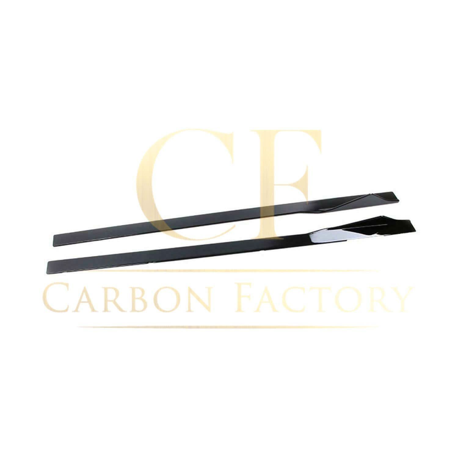 MTC Style Gloss Black Side Skirts for BMW F22 2 Series F87 M2 14-20 - Carbon Factory
