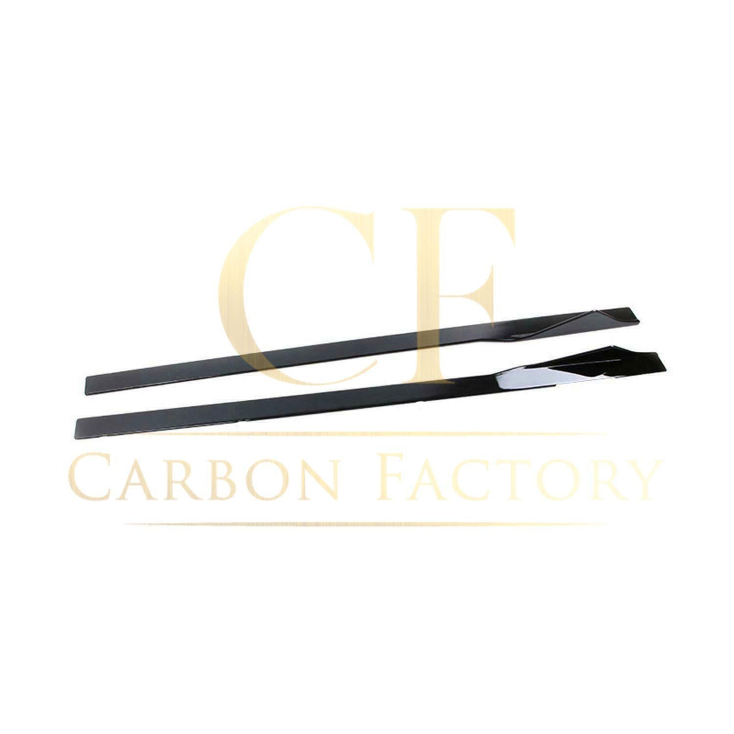 MTC Style Gloss Black Side Skirts for BMW F22 2 Series F87 M2 14-20-Carbon Factory