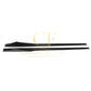 MTC Style Gloss Black Side Skirts for BMW F22 2 Series F87 M2 14-20-Carbon Factory