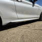MTC Style Gloss Black Side Skirts for BMW F22 2 Series F87 M2 14-20-Carbon Factory