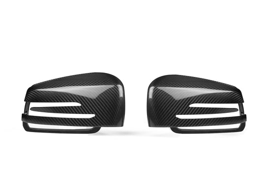 Mercedes Benz Universal OEM Style Pre-preg Carbon Fibre Replacement Mirror Covers-Carbon Factory