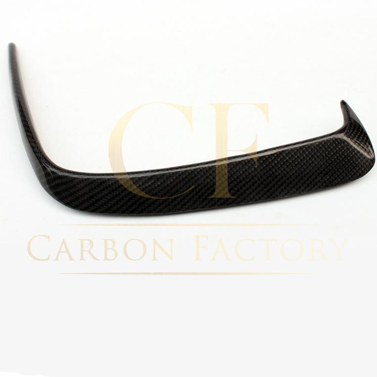 Mercedes Benz W176 A Class Carbon Fibre Rear Bumper Trims 13-18-Carbon Factory