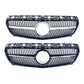 Mercedes Benz W176 A Class Diamond Style Front Grille 12-15-Carbon Factory