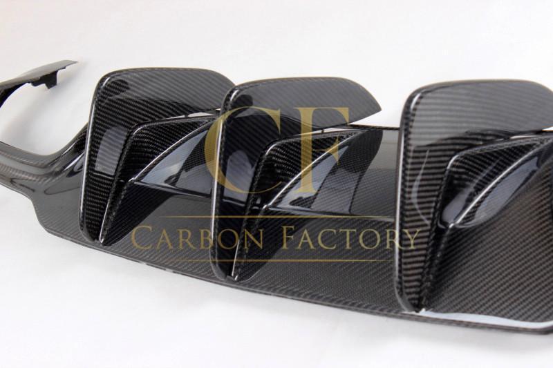 Mercedes Benz W204 C63 and C class Facelift Carbon Fibre Big Fin Rear Diffuser 12-14-Carbon Factory