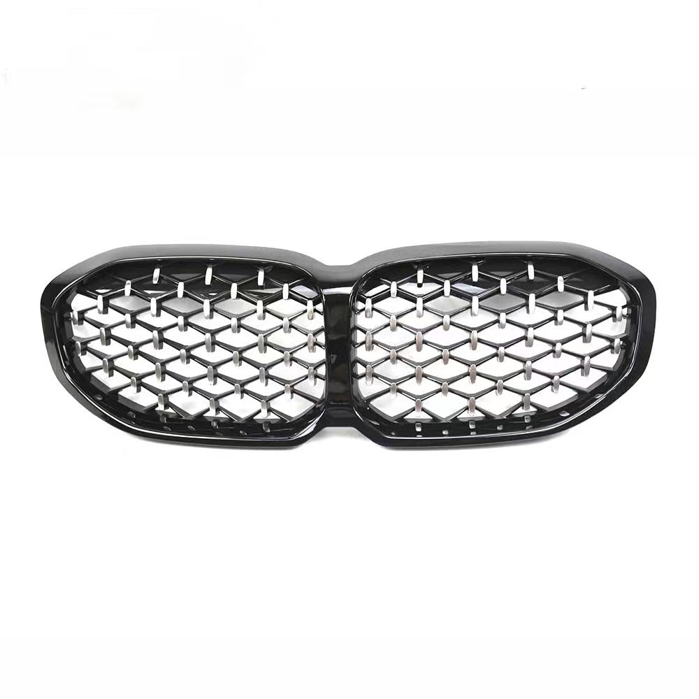 Meteor Style Front Grille for BMW F40 1 Series 19-Present 25-Carbon Factory
