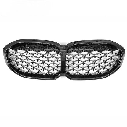Meteor Style Front Grille for BMW F40 1 Series 19-Present 25-Carbon Factory