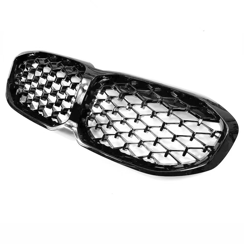 Meteor Style Front Grille for BMW F40 1 Series 19-Present 25-Carbon Factory