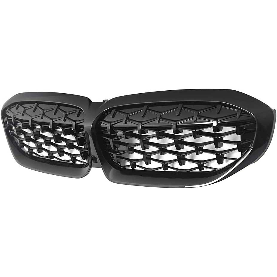 Meteor Style Front Grille for BMW G20 G28 3 Series Pre-LCI 19-22-Carbon Factory