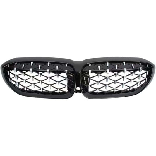 Meteor Style Front Grille for BMW G20 G28 3 Series Pre-LCI 19-22-Carbon Factory