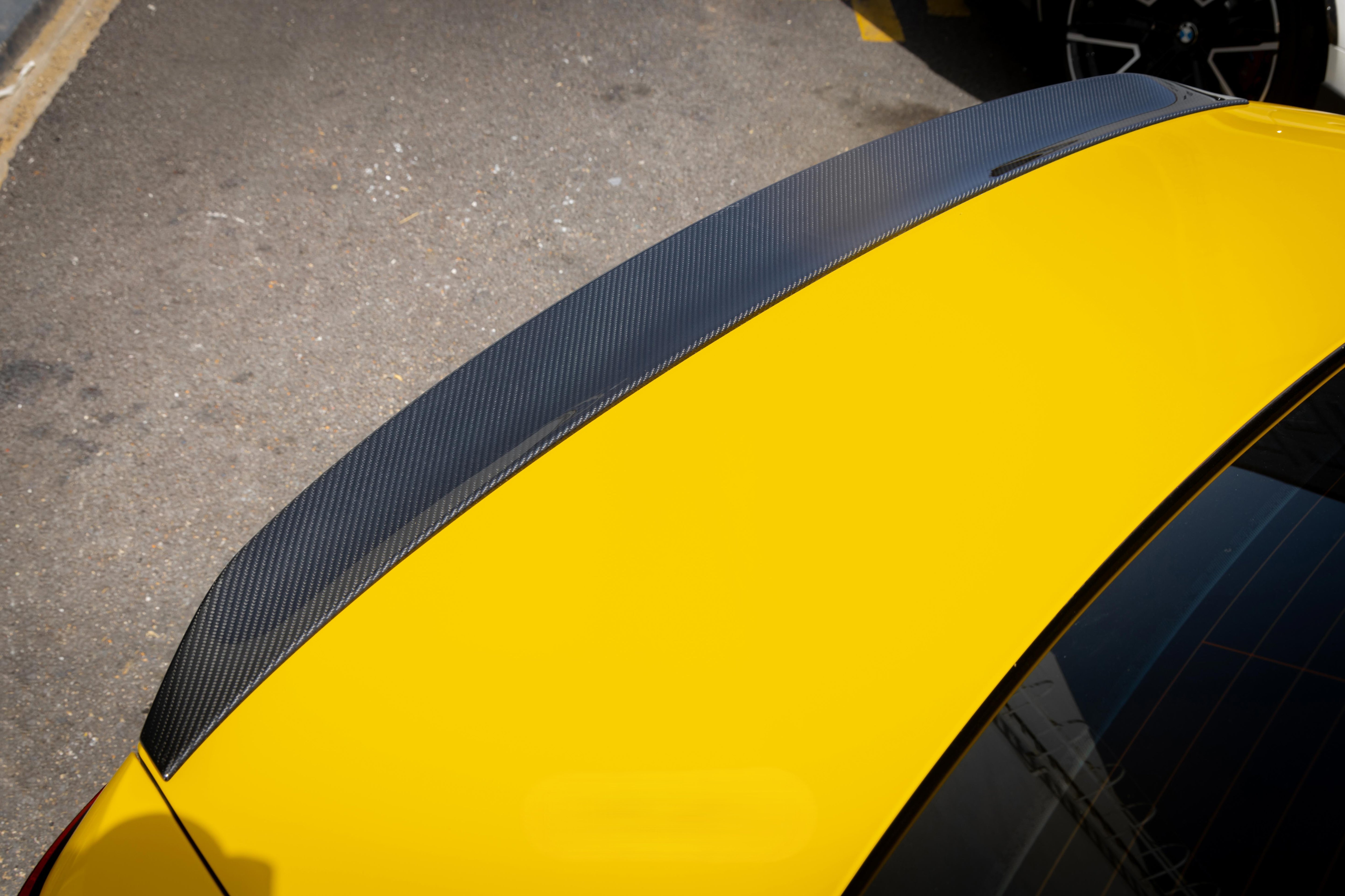 MP Style Pre-Preg Carbon Fibre Rear Spoiler for BMW G60 5 Series G90 M5 24-Present - Carbon Factory