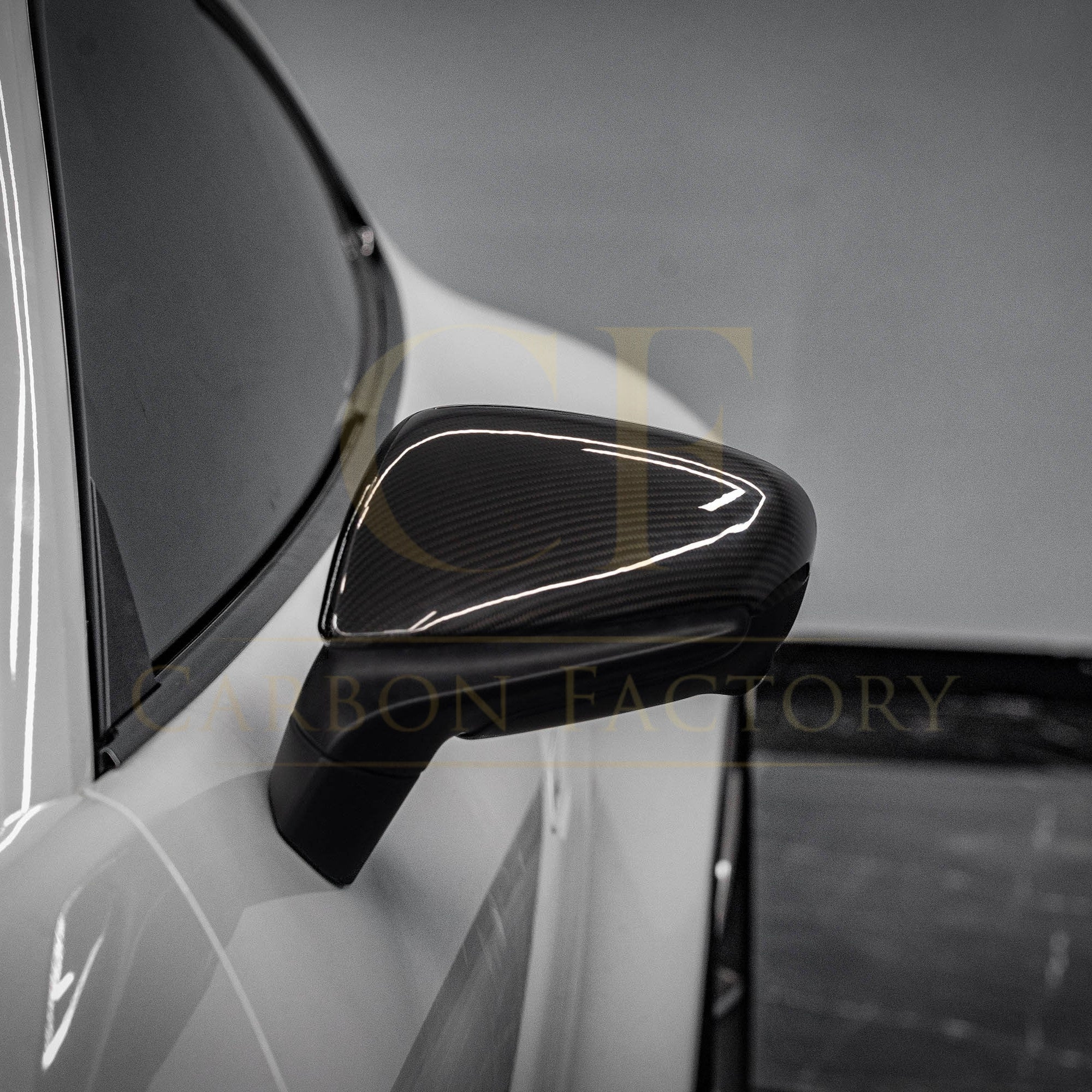 Pre-Preg Carbon Fibre Mirror Covers for Porsche 992 911 LHD 19-Present - Carbon Factory