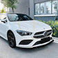 V Style Gloss Black Front Splitter for Mercedes Benz W118 CLA 19-23 - Carbon Factory