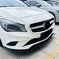AMG Style Gloss Black Front Splitter for Mercedes Benz W117 CLA Non-AMG 13-15