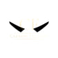 Gloss Black Front Canards Set (4 pcs) for Mercedes Benz W177 A Class AMG & A35 23-25