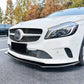 AMG Style Gloss Black Front Splitter for Mercedes Benz W176 A Class 16-18
