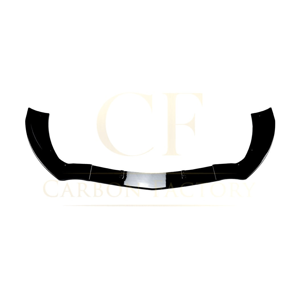 AMG Style Gloss Black Front Splitter for Mercedes Benz W117 CLA Non-AMG 13-15 - Carbon Factory