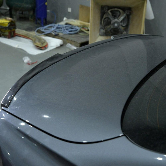 OEM Style Carbon Fibre Boot Spoiler for BMW 4 Series F36 Gran Coupe 14-20-Carbon Factory
