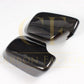 OEM Style Carbon Fibre Replacement Mirror Covers for BMW E60 5 Series Pre-LCI E63 6 Series 03-10-Carbon Factory