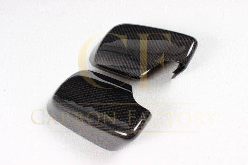 OEM Style Carbon Fibre Replacement Mirror Covers for BMW E60 5 Series Pre-LCI E63 6 Series 03-10 - Carbon Factory