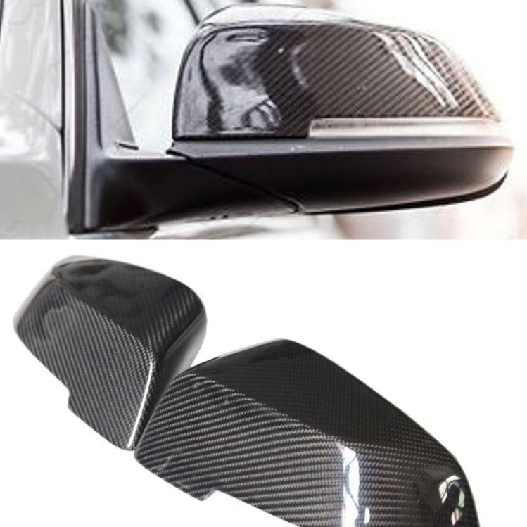 OEM Style Carbon Fibre Replacement Mirror Covers for BMW F10 5 Series LCI F06 F12 F13 6 Series F01 7 Series-Carbon Factory