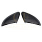 OEM Style Carbon Fibre Replacement Mirror Covers for VW Golf MK7 MK7.5 inc GTI & R 14-20-Carbon Factory