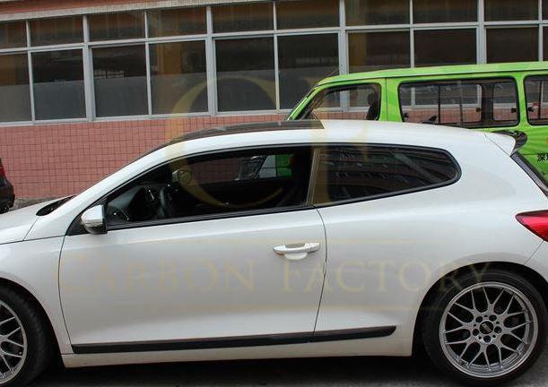 OEM Style Carbon Fibre Roof Spoiler for VW Scirocco 09-14-Carbon Factory